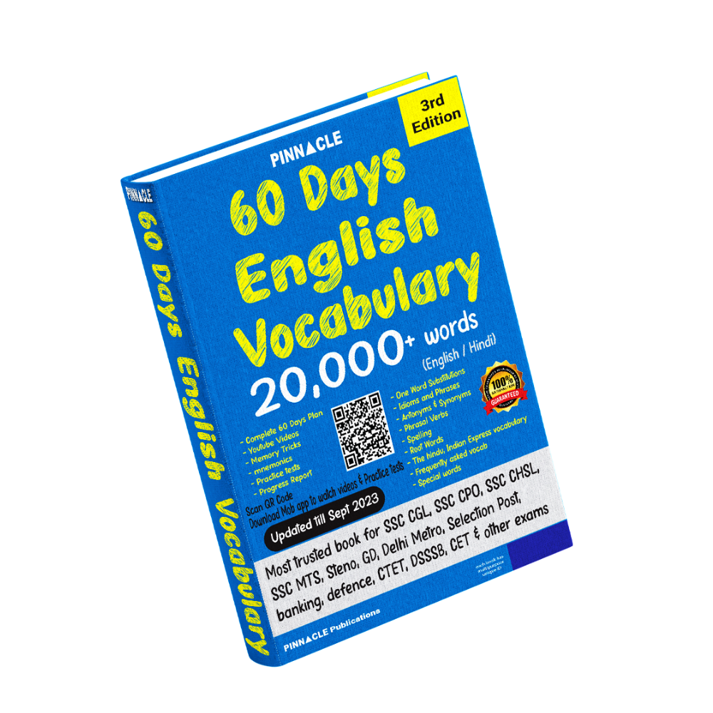 Pinnacle SSC 60 Days English Vocabulary 3rd Edition